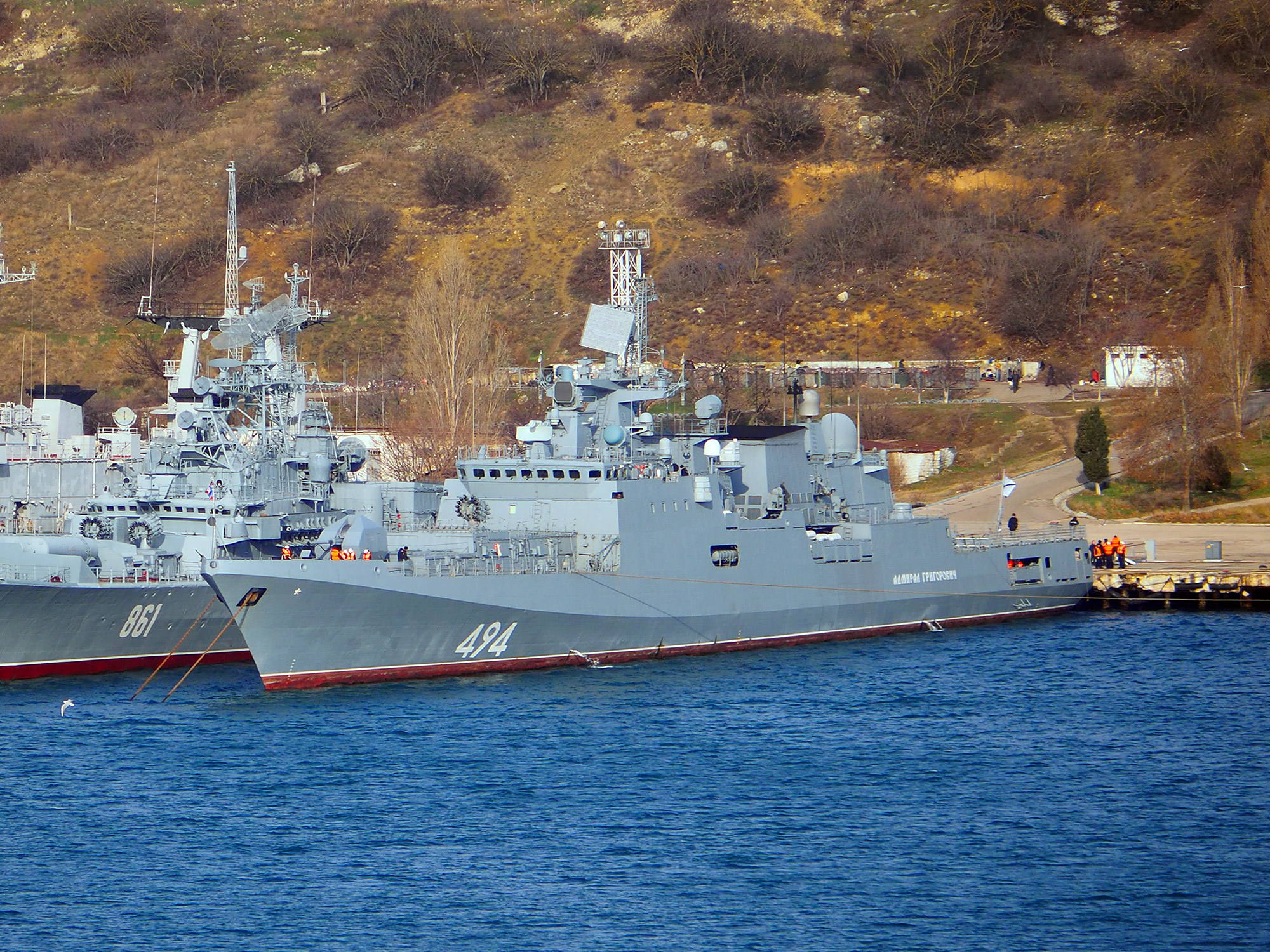 Севастополь корабль Адмирал Григорович
