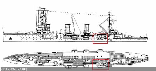 Крейсер красный крым чертежи