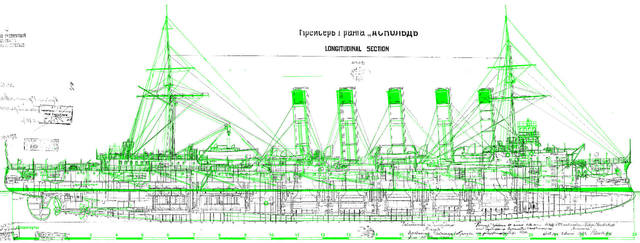 Крейсер варяг схема