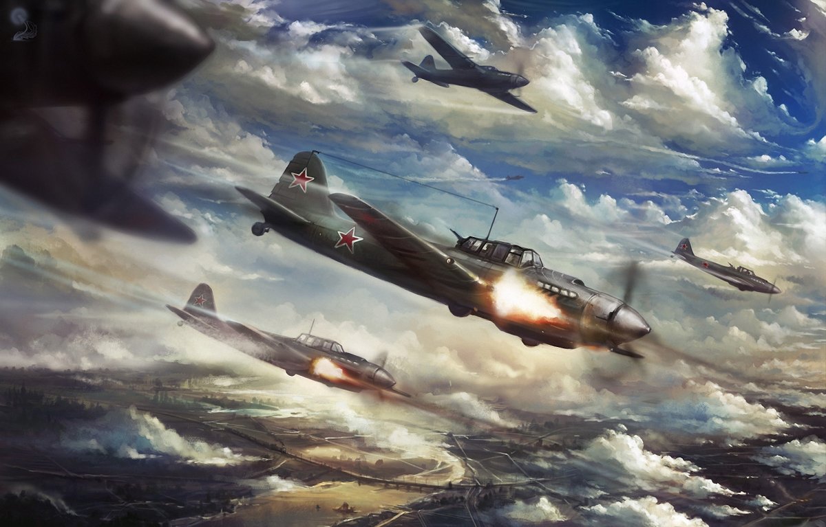 Воздушный бой над Сталинградом
