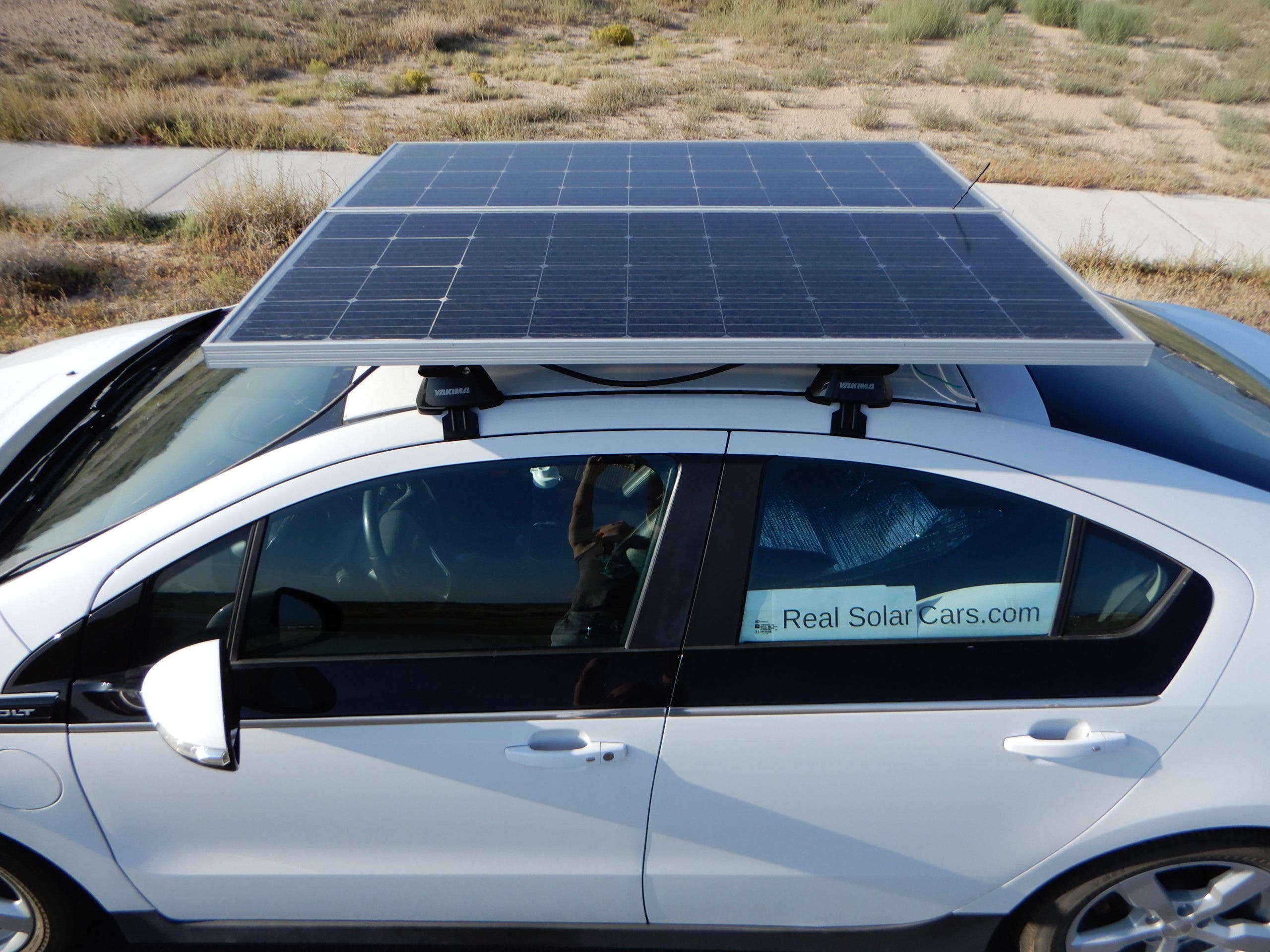 electric car solar panel