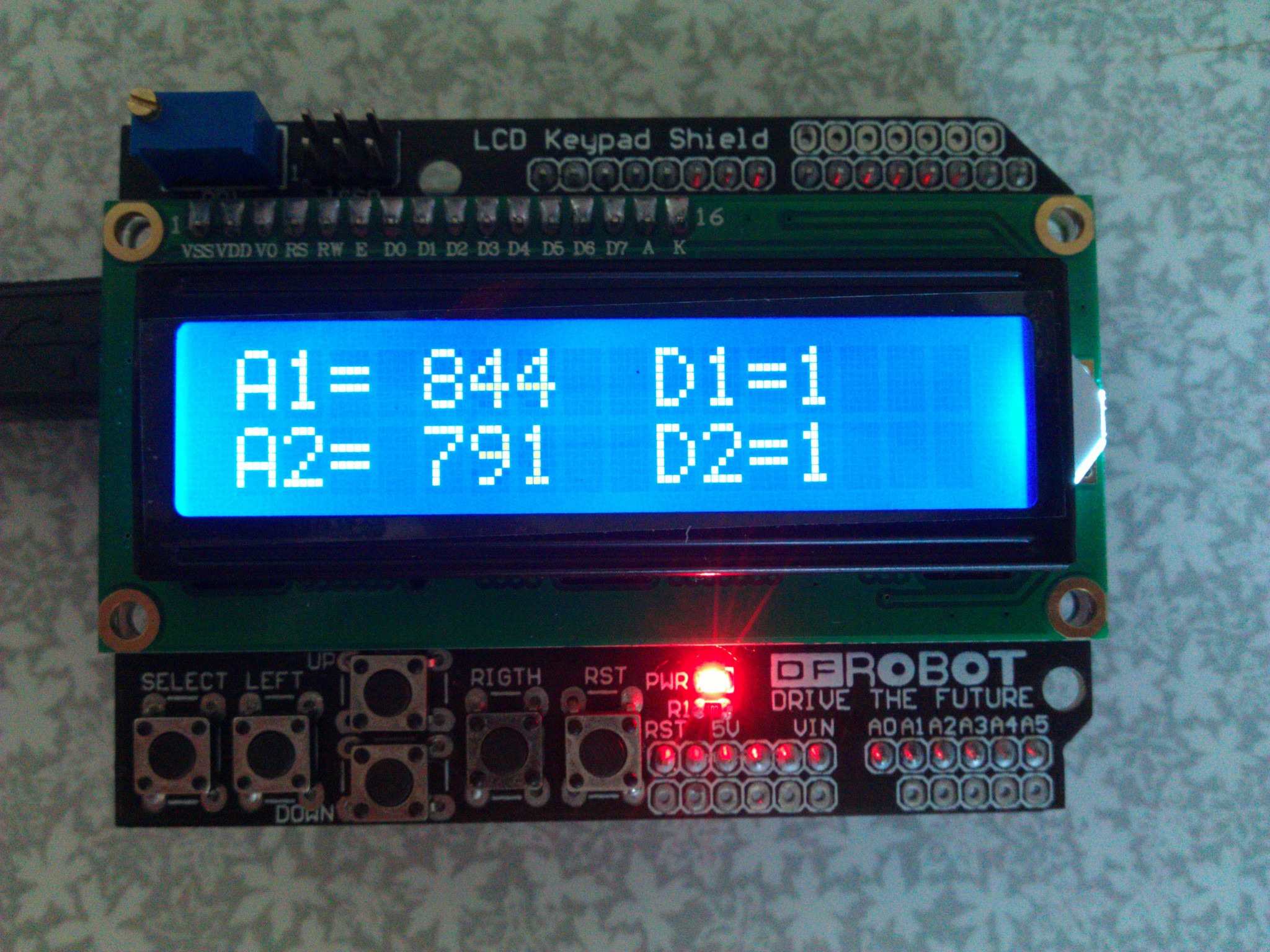 Lcd keypad shield схема