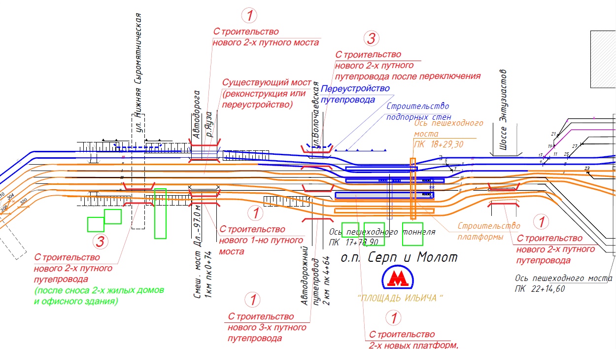 план реконструкции курского вокзала в москве