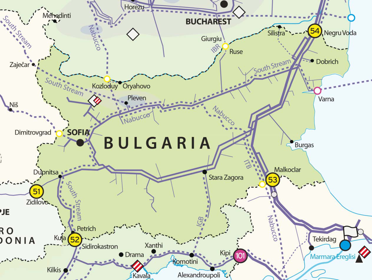 Схема болгарии. Газопровод в Румынию на карте. Газотранспортная система Болгарии. Газопровод в Румынию. Газопровод в Болгарию.