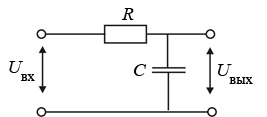Схема включения rc цепей