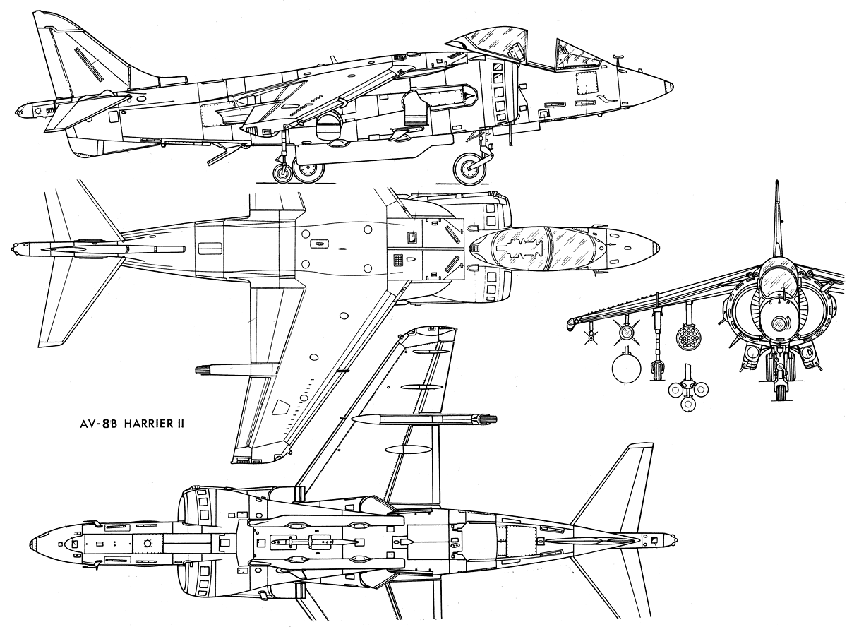 B 2 чертеж. Harrier av-8 чертежи. Av8b Harrier II схема. Hawker Siddeley Harrier чертеж. Av 88 Harrier чертеж.