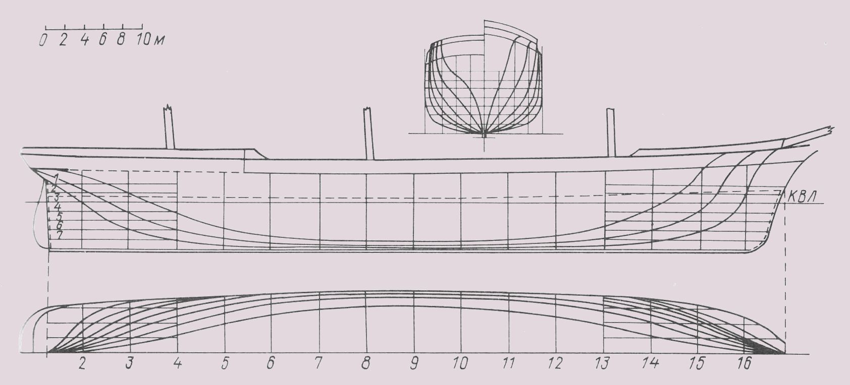 Cutty sark чертеж