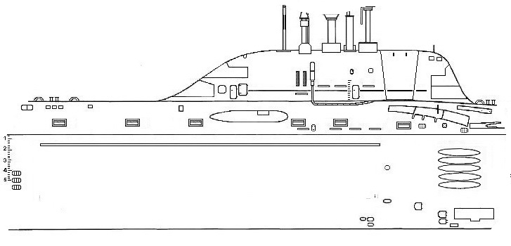 Курск подводная лодка чертежи