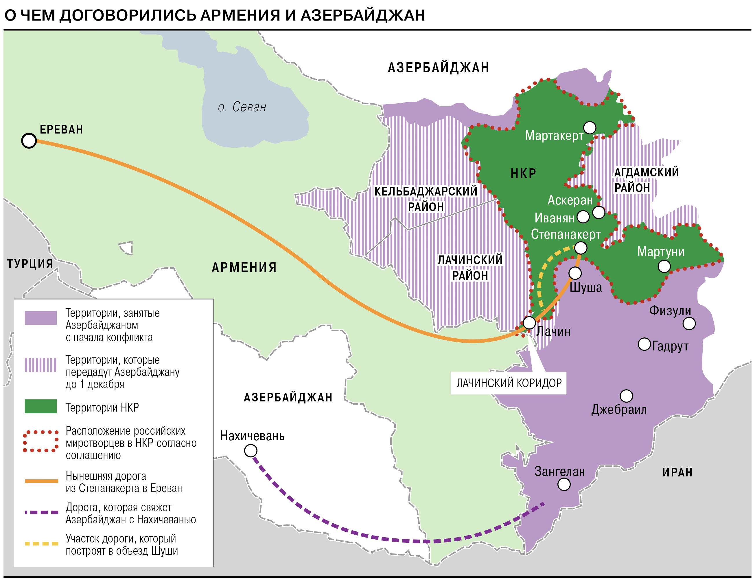 Карта Карабаха после войны 2020. Конфликт в Нагорном Карабахе 2020 карта.