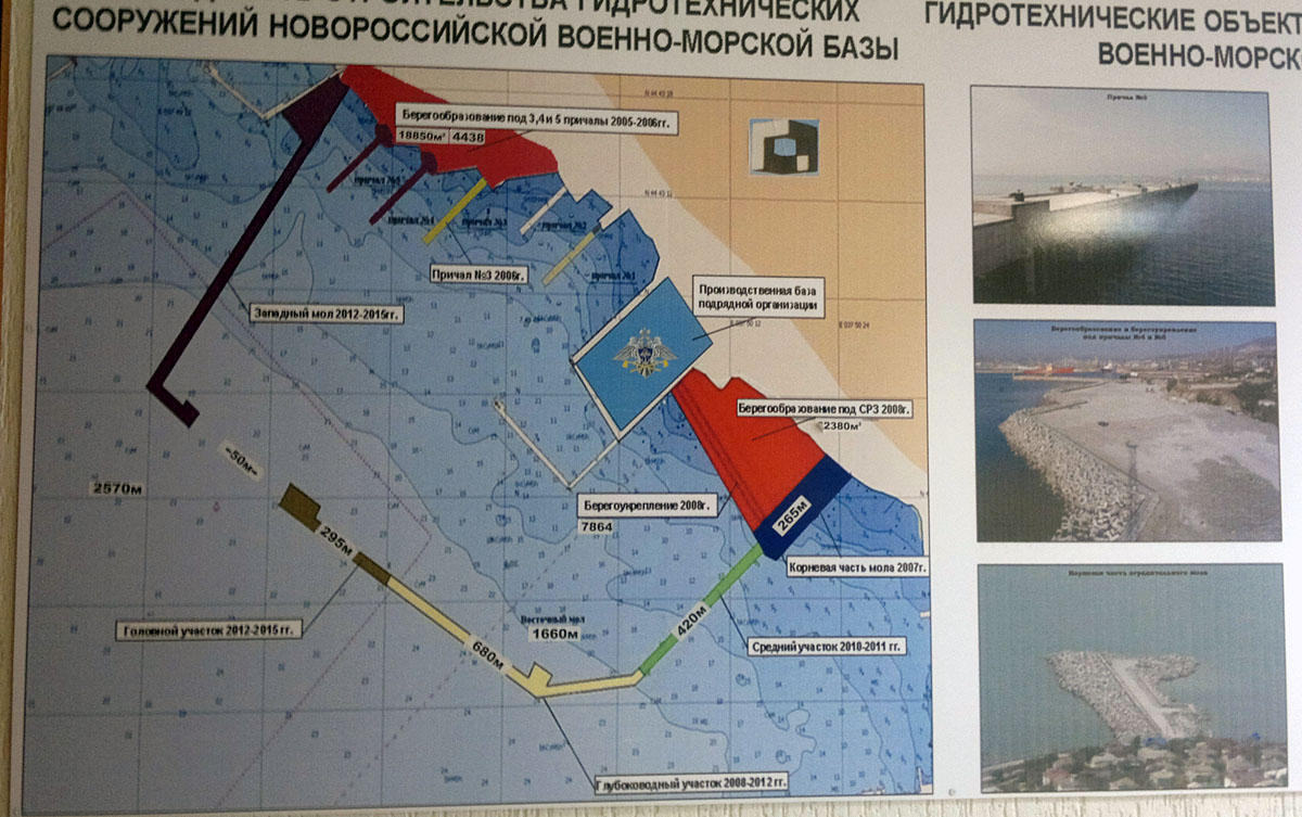 Порт новороссийск схема причалов