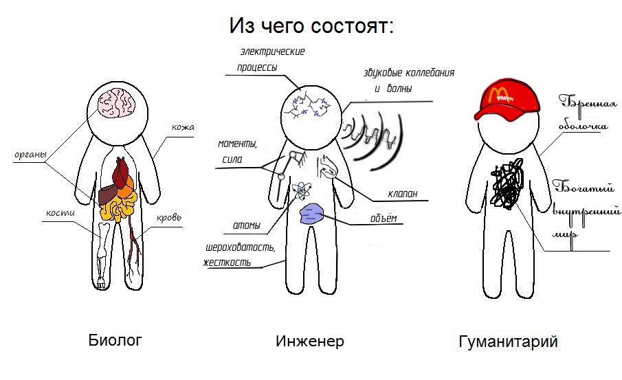 В схемах и мемах